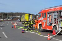 Feuerwehr Stuttgart - Gefahrstoffunfall - Foto Rosar - Fototagentur Stuttgart - 1
